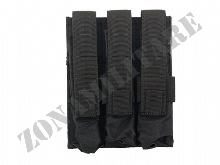 Porta Caricatori Molle Mp5/Smg Black 8 Fields