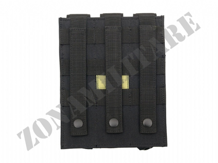 Porta Caricatori Molle Mp5/Smg Black 8 Fields