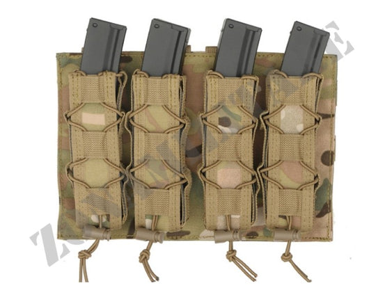 Porta Caricatori Molle Speed Quad Mp5/Smg Multicam 8 Fields
