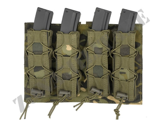 Porta Caricatori Molle Speed Quad Mp5/Smg Multicam Tropic 8 Fields