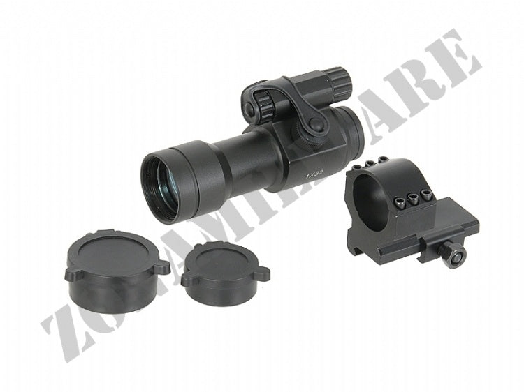 Red Dot Sight Acm 1X32 Black Version
