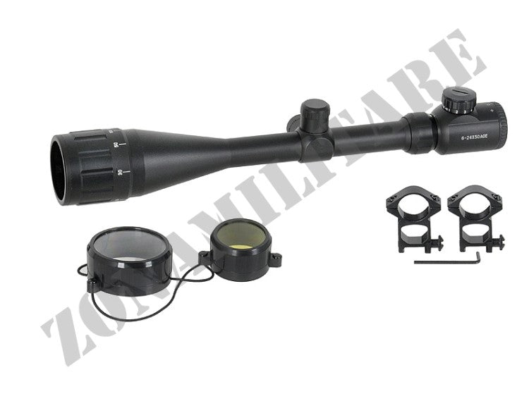 Ottica 6-24X50Aoe With Parallax Regulation 8 Fields
