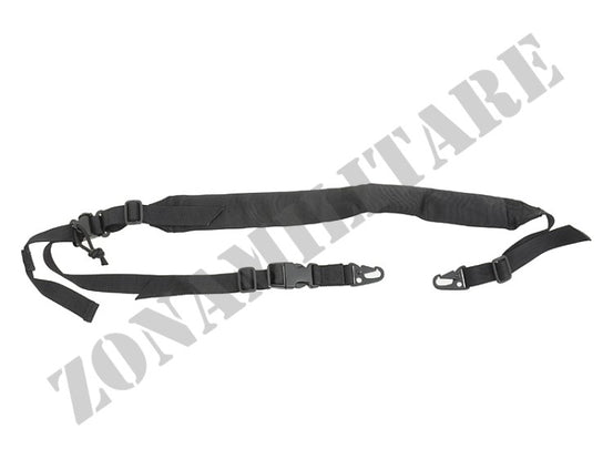 Two-Point Quick-Adjustable Tactical Sling Black 8Fields
