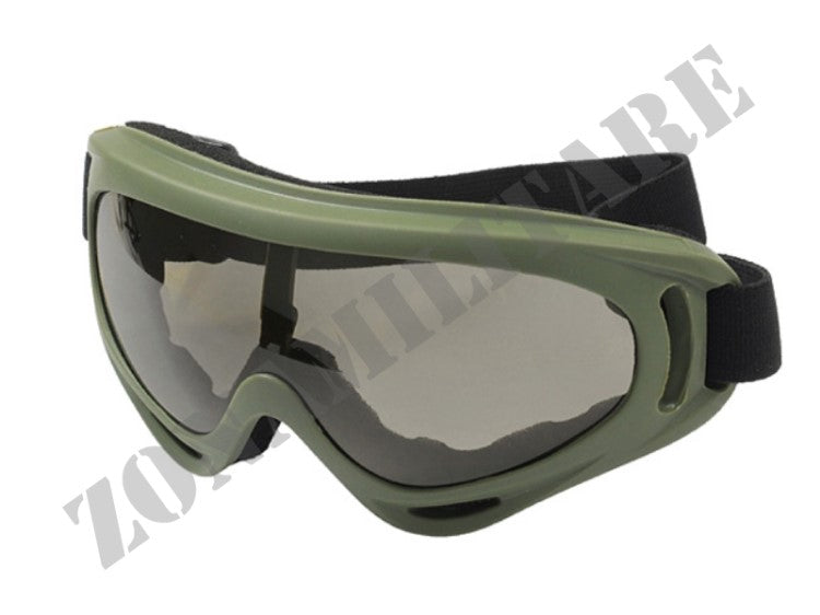 Airsoft Tactical Goggle V2 Olive & Black 8 Fields