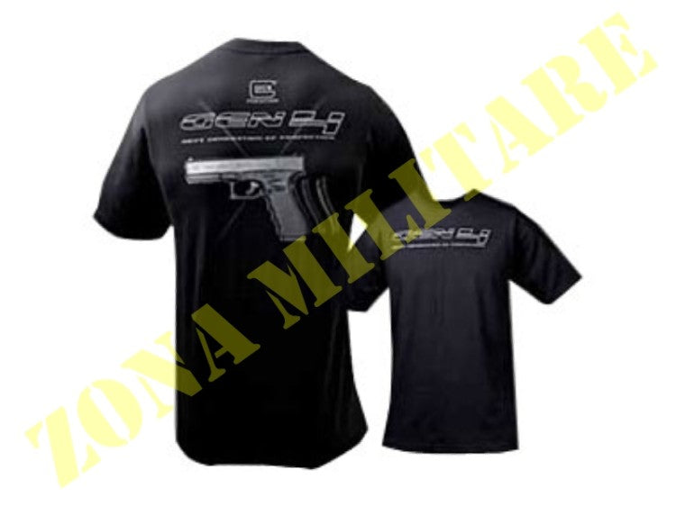 T-Shirt Glock Gen. 4 Cotone Black Version