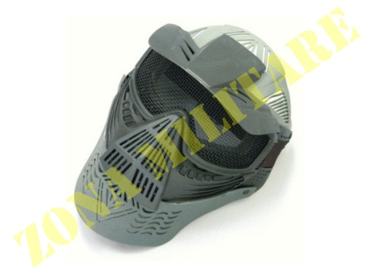 Innescare Una Maschera Milare Con Elmetto Di Sicurezza Detonare Una Innescare Una Maschera Milare Con Elmetto Di Sicurezza Detonare Una