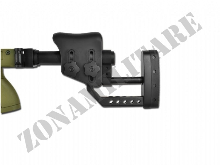 Fucile Sniper Con Bipiede Well Colore Verde Mb4410V