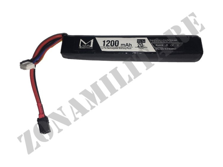Batteria Lipo 7,4V 2000Mah 20C Mako Industries