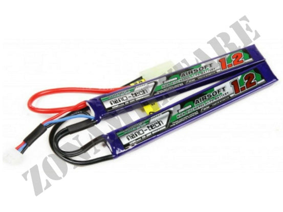 Batteria Li-Po Softair Nano Tech 7,4V 1200Mah 15-25C 2S Turnigy