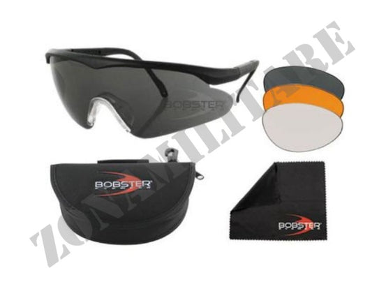 Occhiale Protettivo 3 Lenti Intercambiabili Bobster