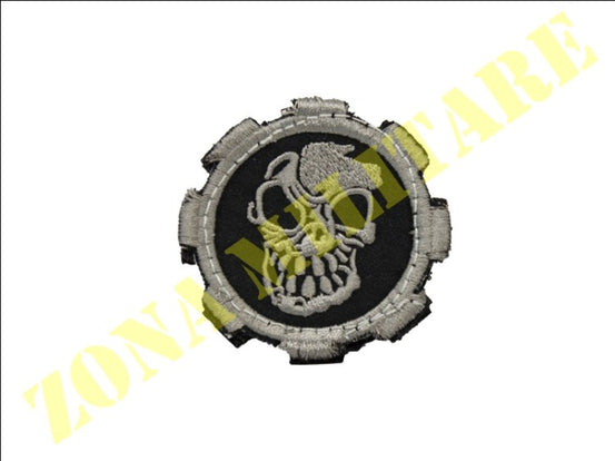 Patch Military Skull Gear Con Velcro Fulstellata