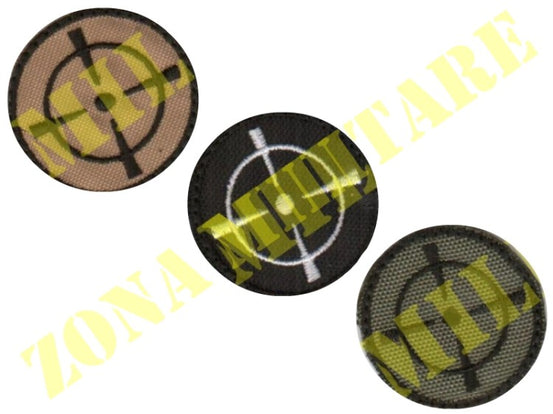 Patch Con Mirino Sniper Colorazioni Varie