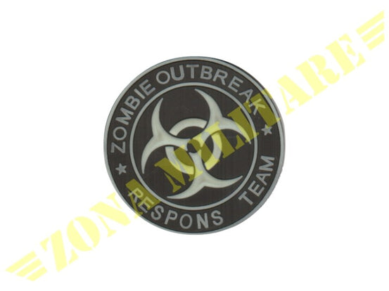 Patch Gommata Zombie Outbreak Glow In The Dark