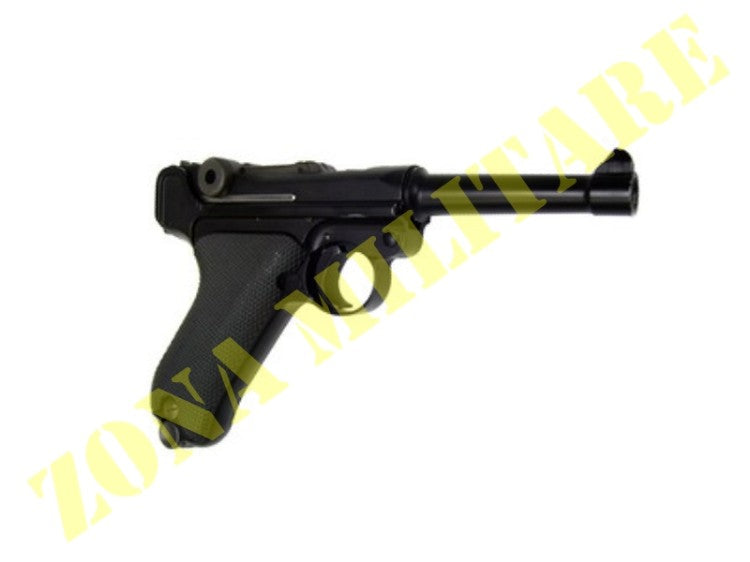 Pistola Marca We Modello Luger P08 Metal Black