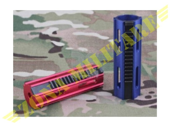 Pistone Con Denti In Alluminio Ed Ergal Allegger.