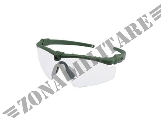 Occhiale Protettivo F2 Goggle Colorazione Od Green