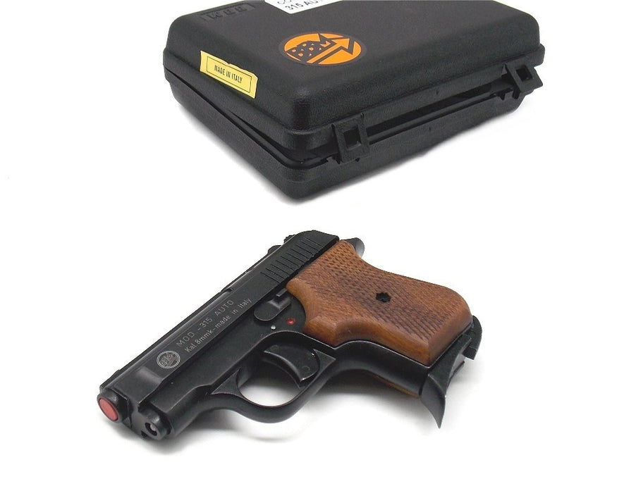 PISTOLA A SALVE 315 CALIBRO 8mm GUANCETTE IN LEGNO BRUNI