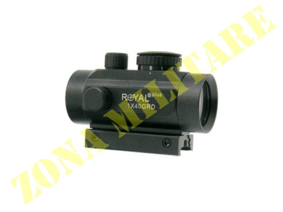 Red Dot Royal Punto Rosso E Verde Metallo