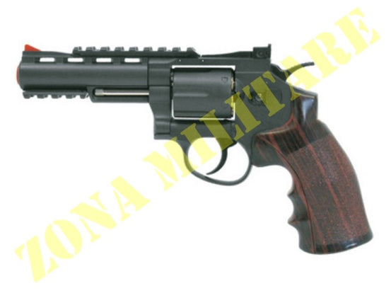 Revolver Win Gun A Co2 Canna Da 4'' Brunito
