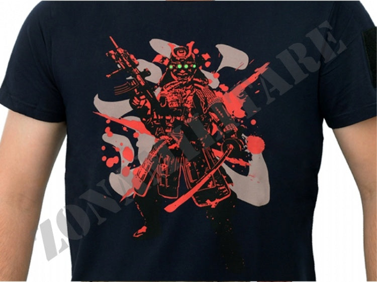 T-Shirt Samurai Limited Version Wavecombat Colore Nero