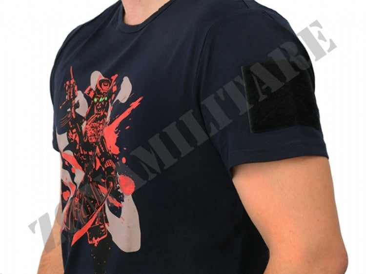 T-Shirt Samurai Limited Version Wavecombat Colore Nero