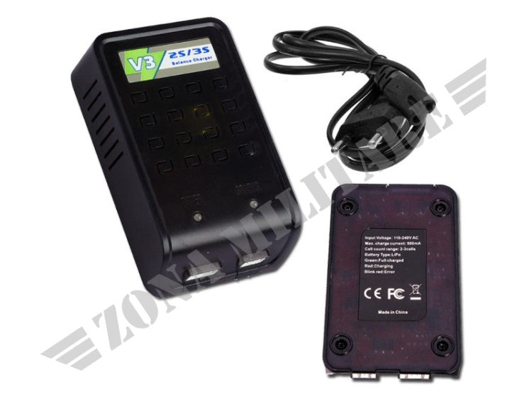 Caricabatteria Softair Li-Po 2S/3S Bilanciato V3