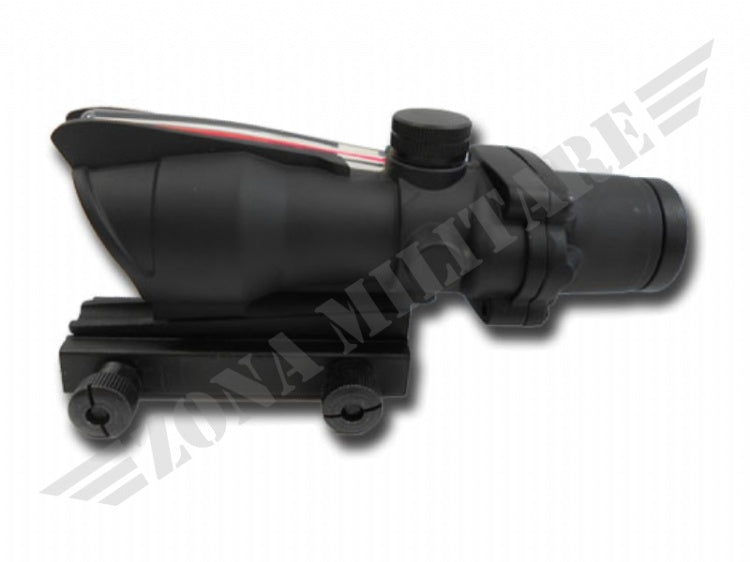 Mirino Red Dot Acog Con Fibra No Logo Sas