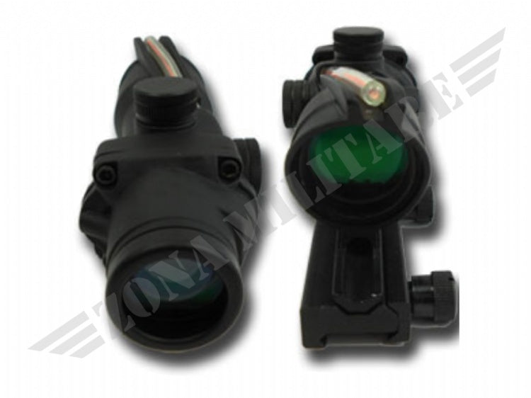 Mirino Red Dot Acog Con Fibra No Logo Sas