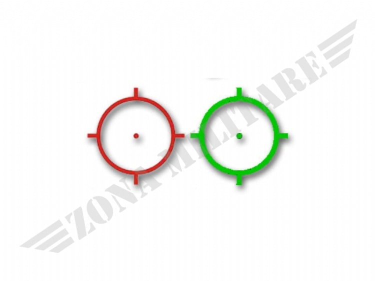 Mirino Red/Green Dot Olografico 551 Nero Sas