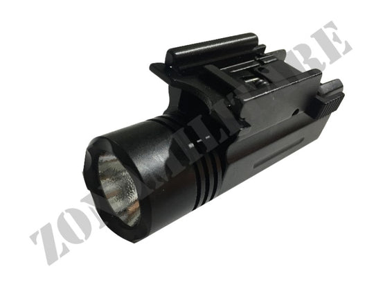 Torcia Da Pistola 200 Lumens In Alluminio