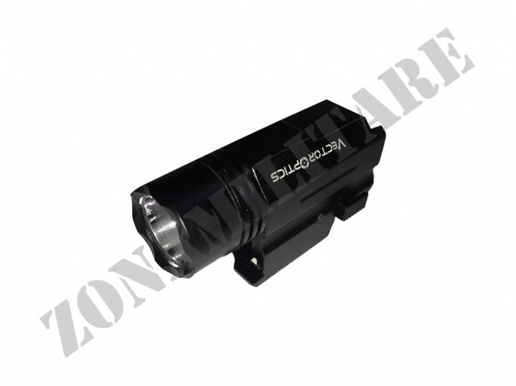Torcia Da Pistola 200 Lumens In Alluminio