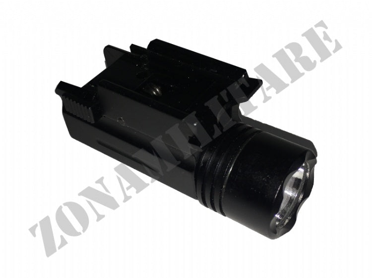 Torcia Da Pistola 200 Lumens In Alluminio