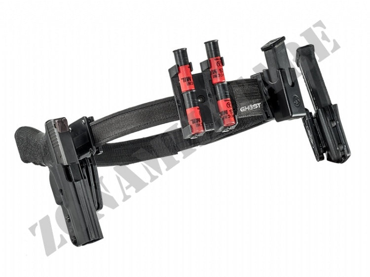 Ghost Cinturone Da Tiro Con Sottocintura In Velcro