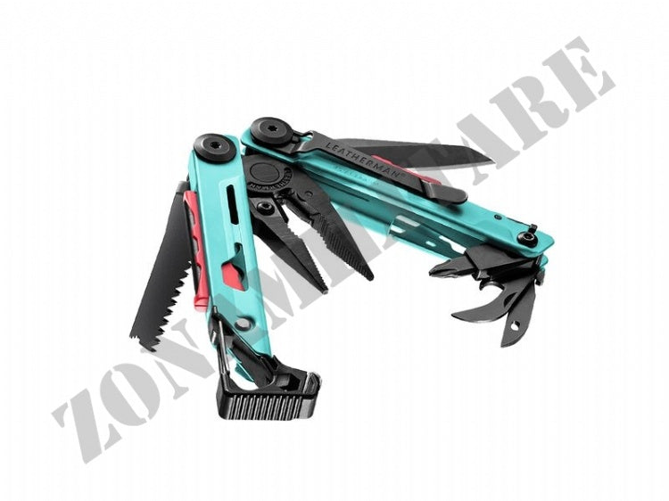 Multifunzione Signal Aqua Leatherman 19 Utensili