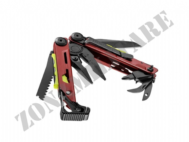 Multifunzione Signal Crimson Leatherman 19 Utensili