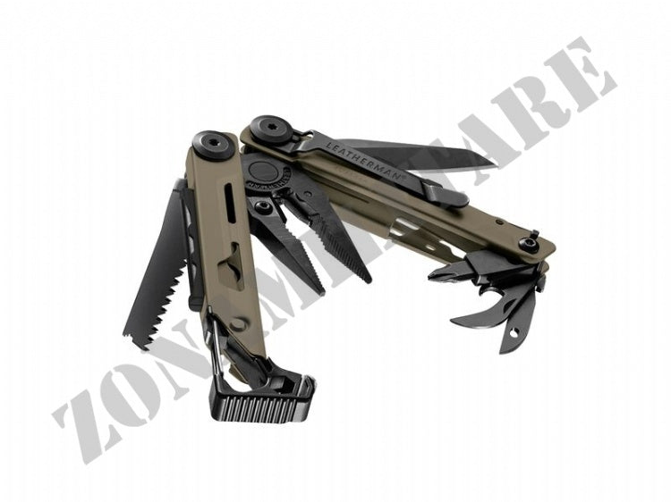 Multifunzione Signal Coyote Tan Leatherman 19 Utensili