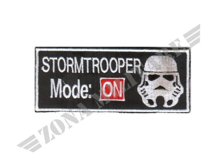 Patch Stormtrooper Mode On Completa Di Velcro
