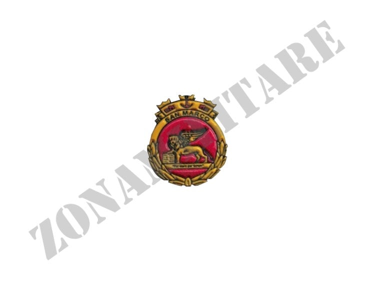 Spilla Distintivo San Marco Da Bavero Originale