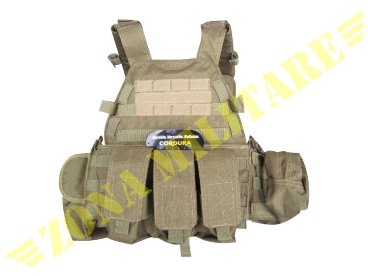 Evolution Gear Tactical Vest 6094 Coyote Brown