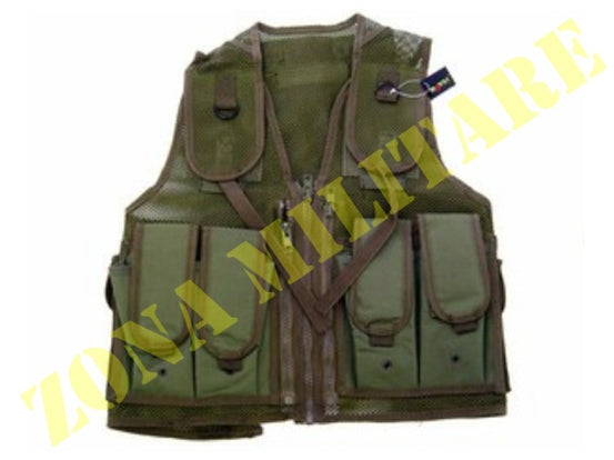 Tactical Vest Royal Cordura 8 Tasche Verde