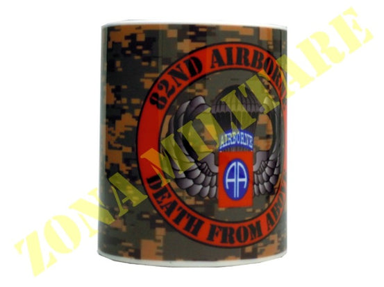 Tazza In Ceramica Con Stampa 82Nd Airborne