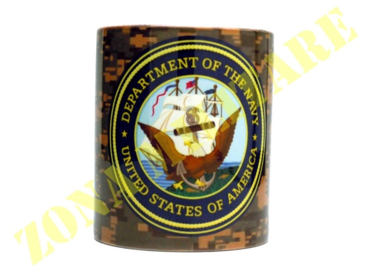 Tazza In Ceramica Con Stampa Navy United States