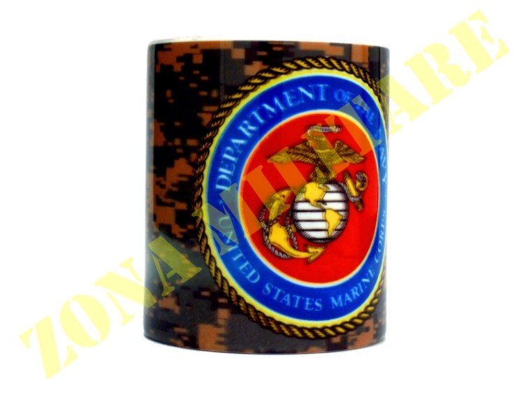Tazza In Ceramica Con Stampa Marines United States
