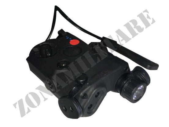 An Peq La5 Upgrade Version Red Laser + White Led + Lente Ir Black Fma