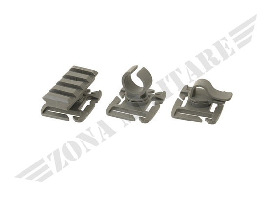Molle Webbing Attachment Clip Pack Foliage Fma
