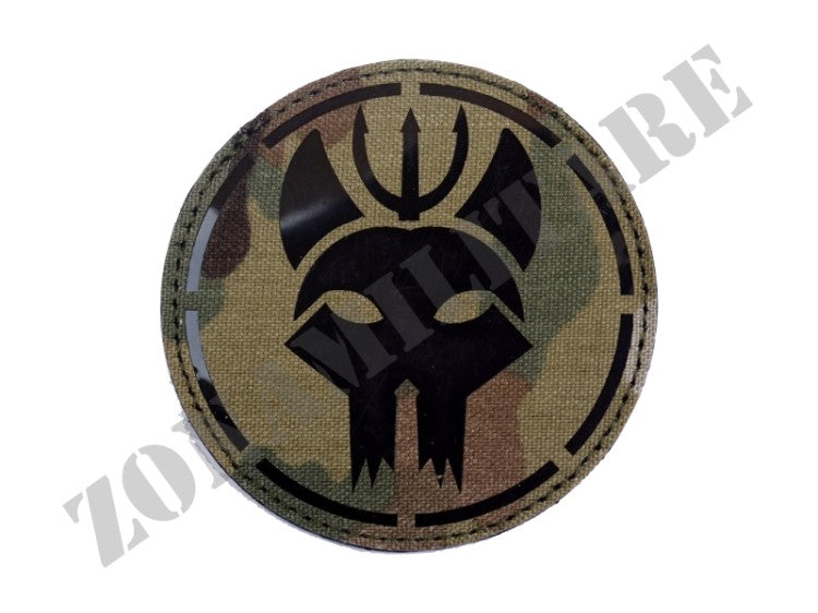 Patch Bravo Team Navy Seals Usa Flag Con Velcro