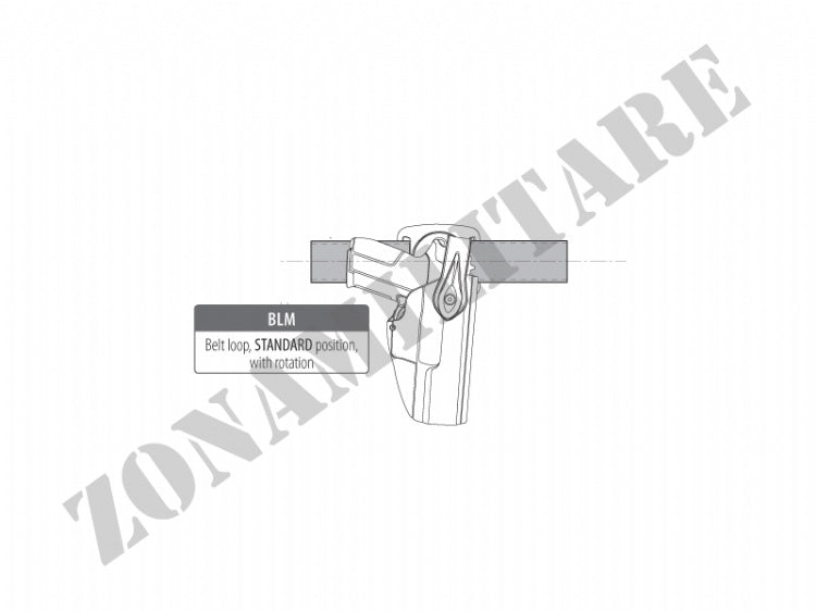 Fondina Evolution5 Holster Ultor L3 White