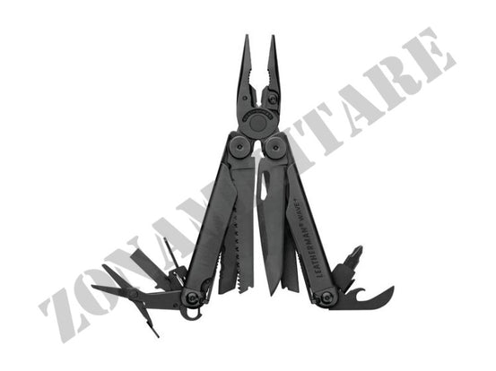 Multifunzione Wave Plus Black Leatherman 18 Utensili