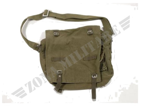 Borsa Media Ted. Stone Washed Patton Verde
