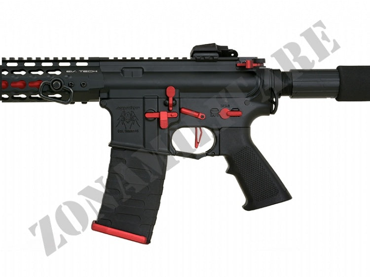 Fucile Asr115X Spyder Ebb Full Metal Nero E Rosso Aps